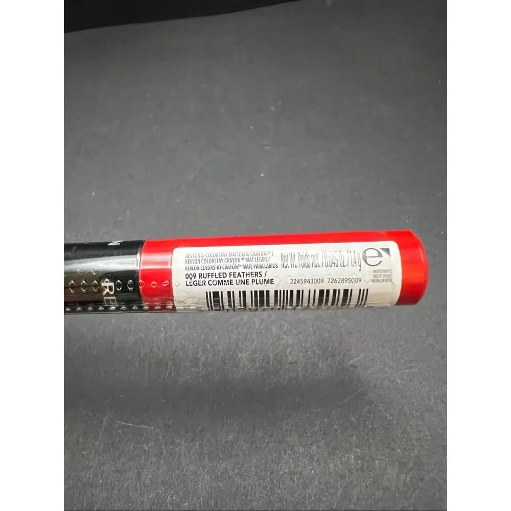 New Sealed Revlon Colorstay Matte Lite Crayon 009 Ruffled Feathers